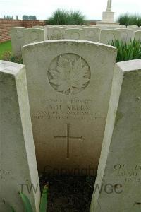 Canada Cemetery Tilloy Les Cambrai - Akers, Arthur Harry